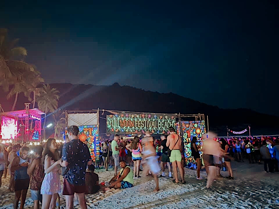 full moon party in thailand 