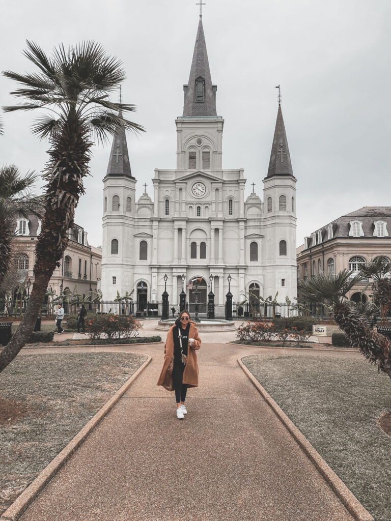 the French quarter in New Orleans. the best spring break destinations for college students 