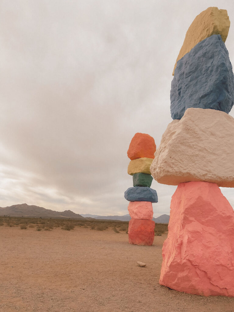 7 magic mountains las vegas photoshoot