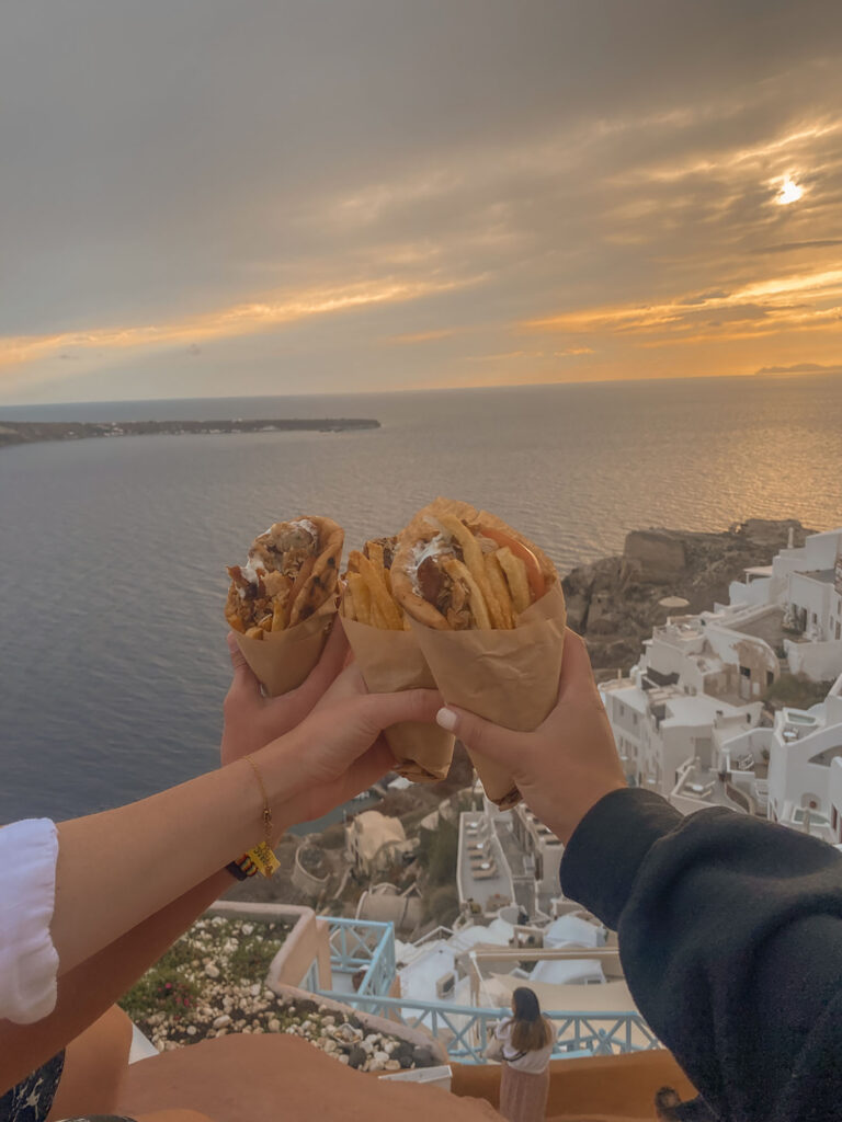 what to eat in santorini