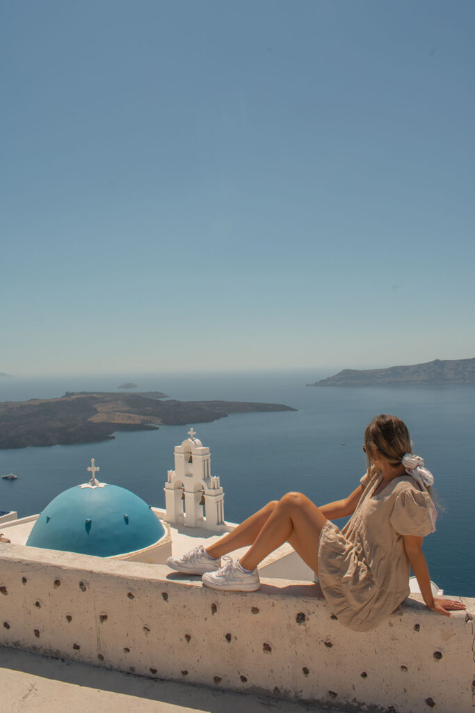 santorini sunset