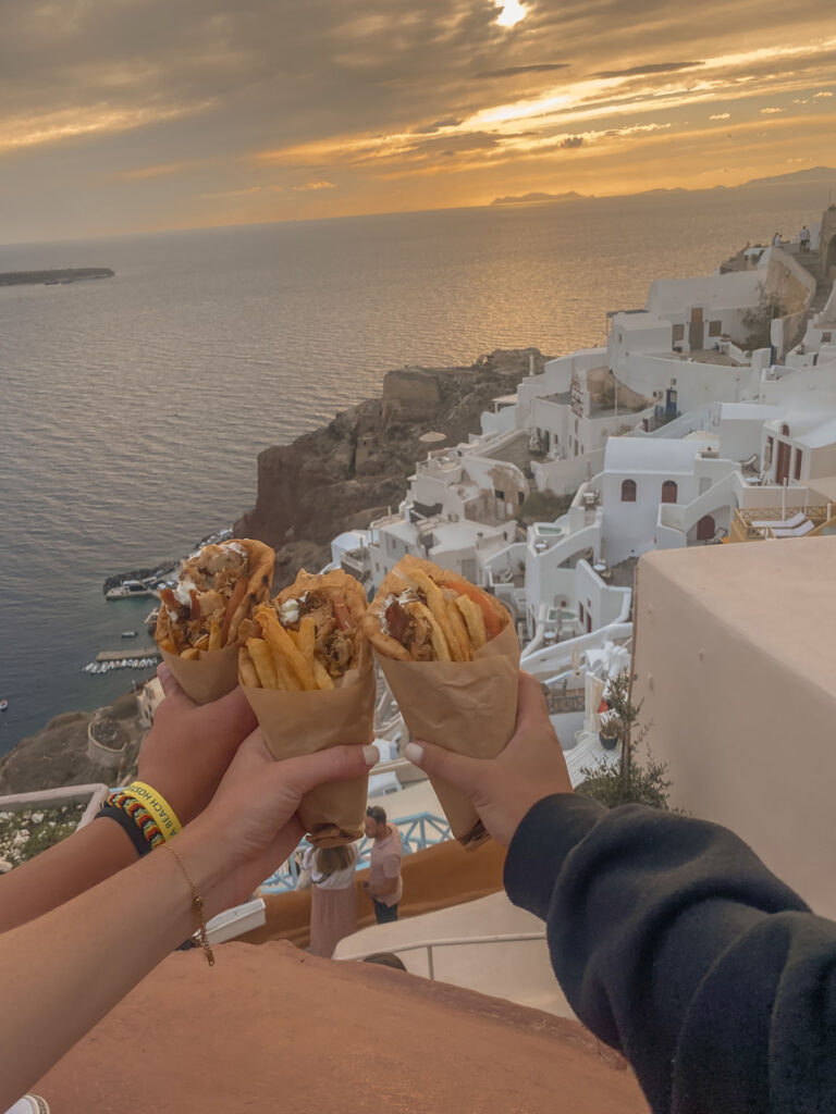 food to try in santorini greece