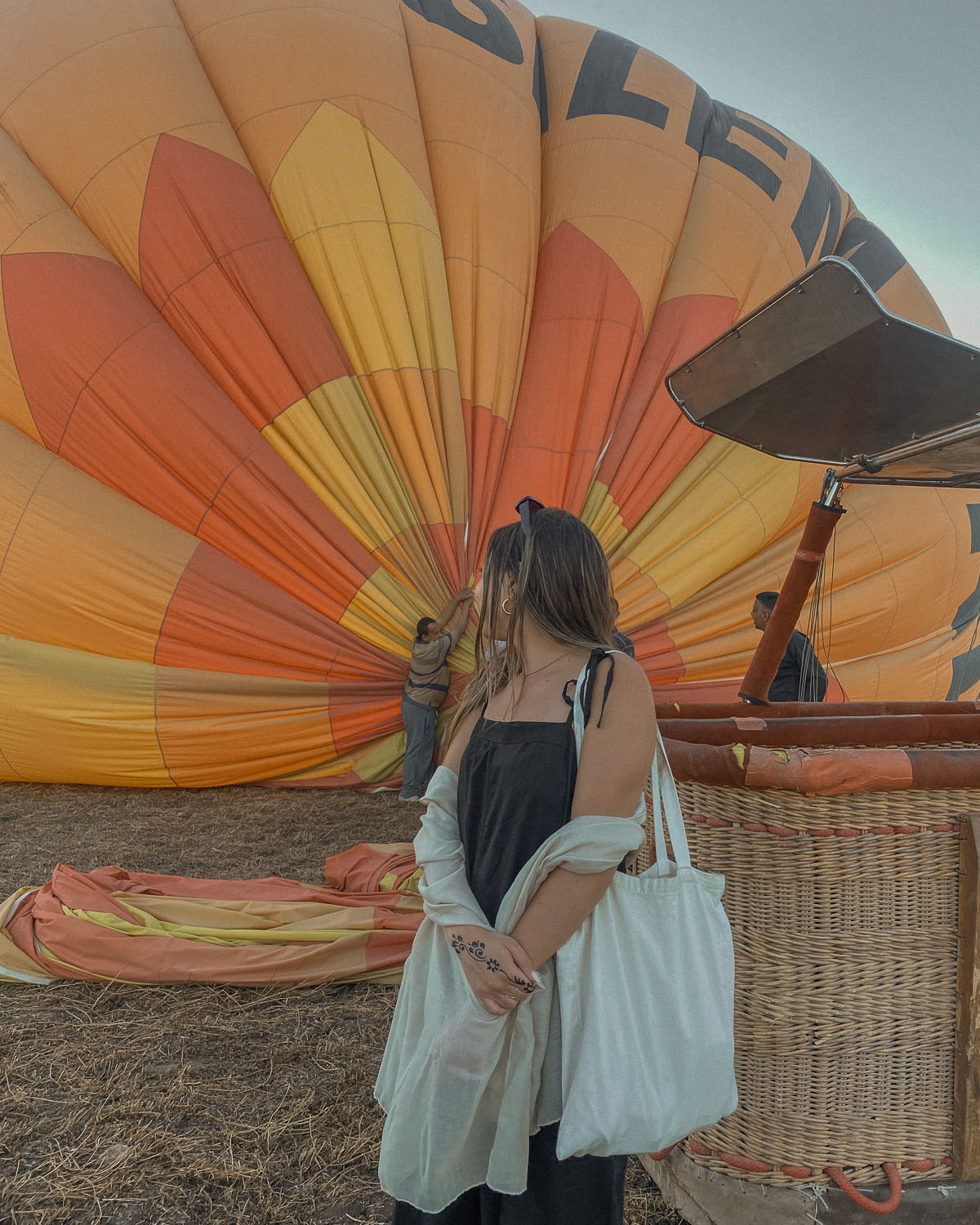 hot air balloon ride luxor