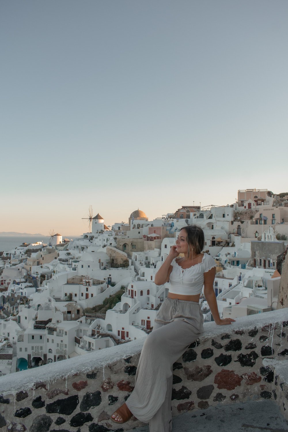 santorini photoshoot