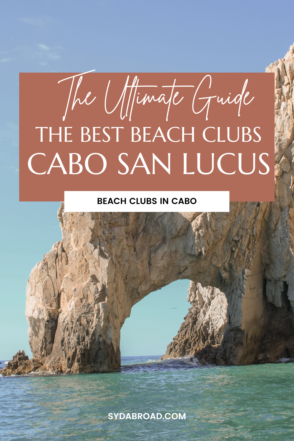 cabo beach clubs