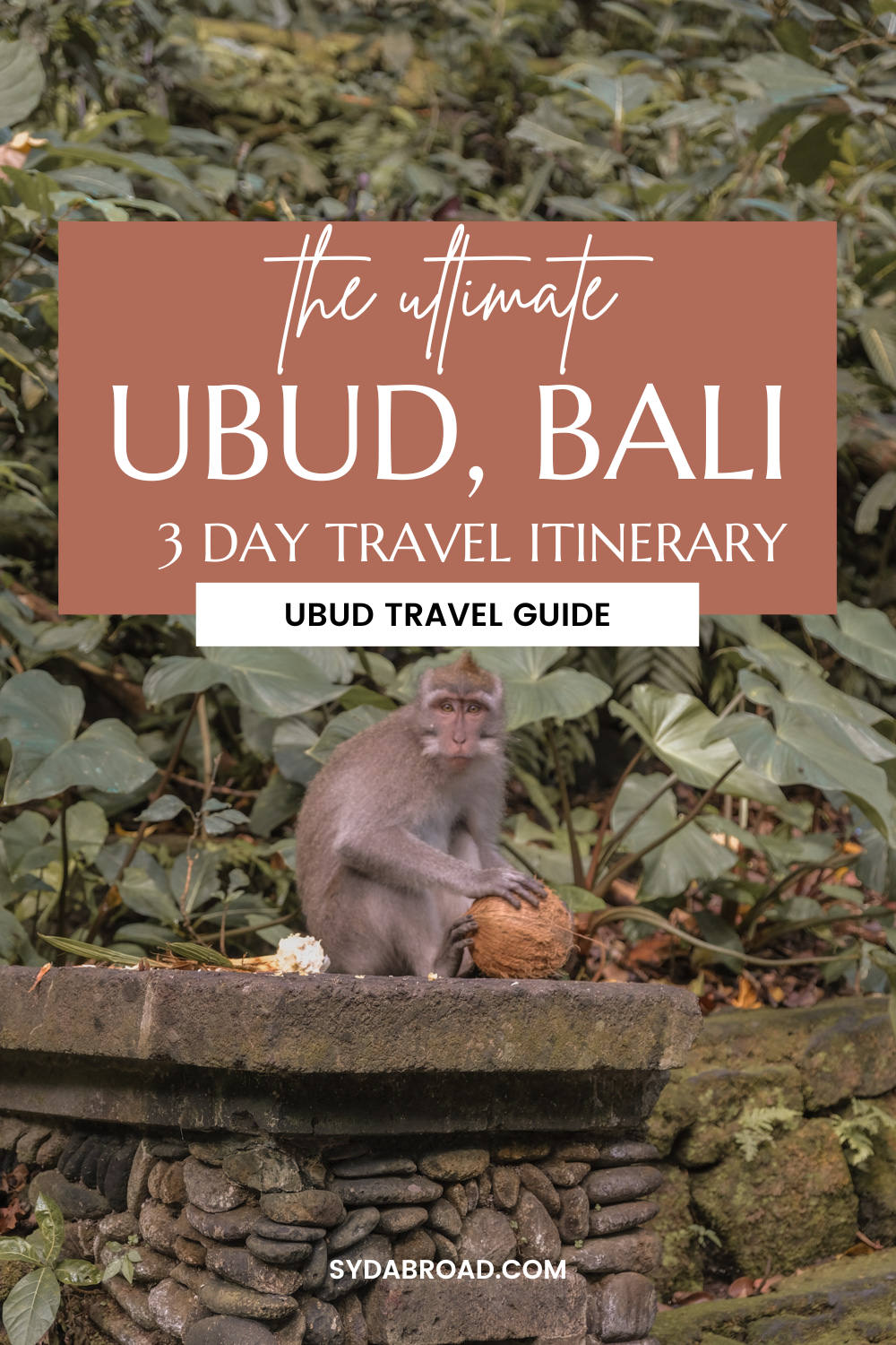 ubud travel itinerary