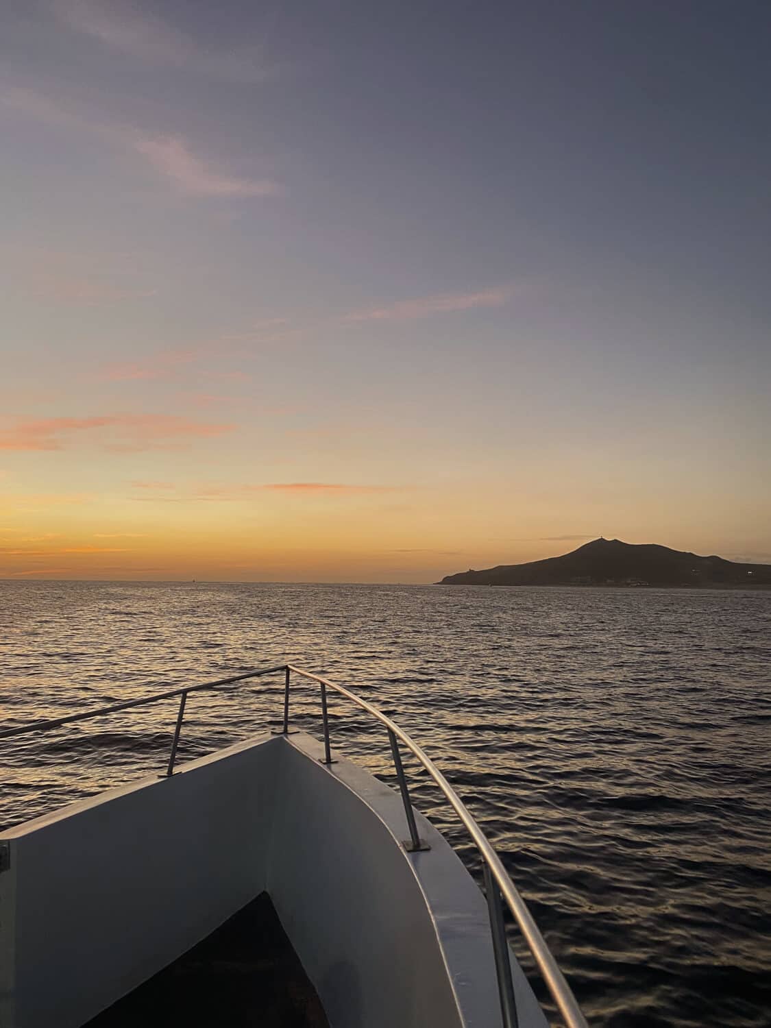 cabo sunset cruise private