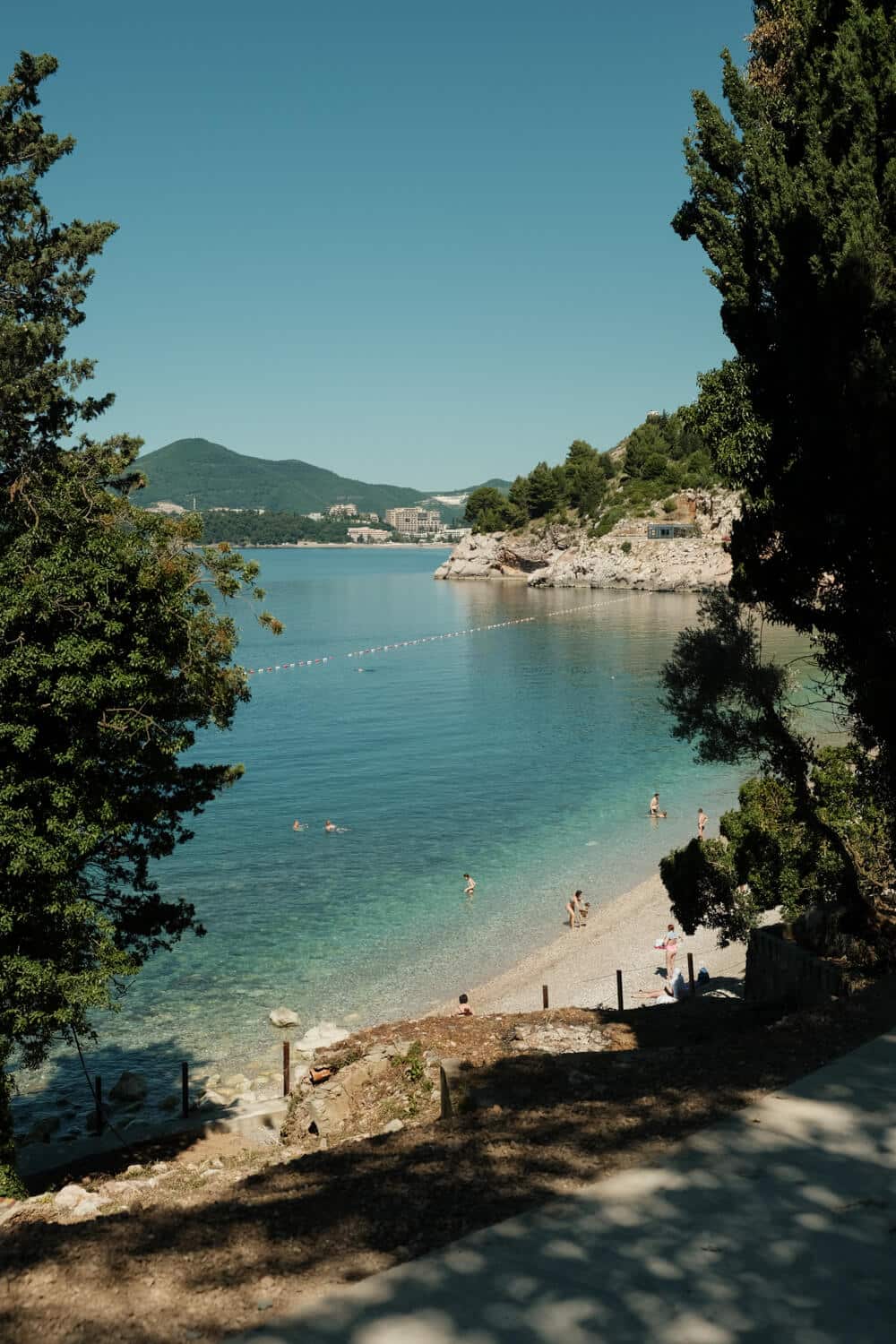 top beaches in kotor