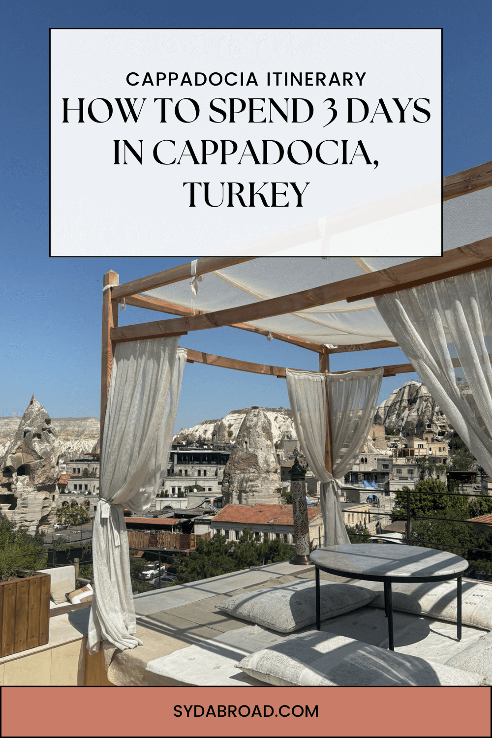 3 days in cappadocia